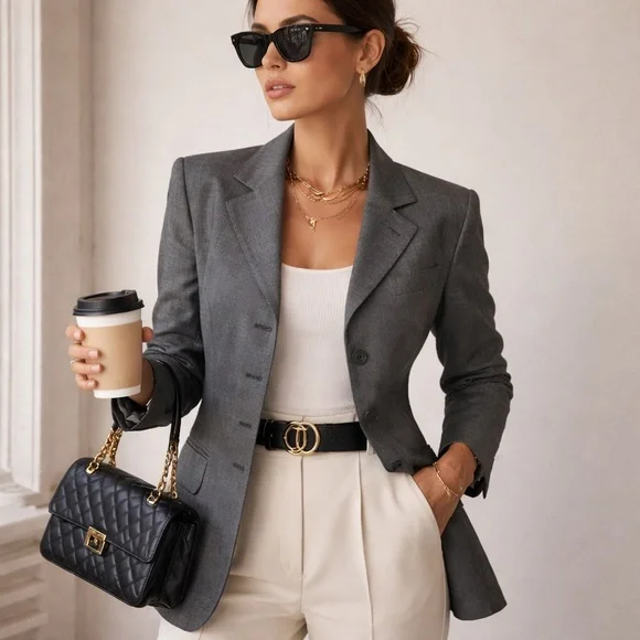 Zanella Italian Tailored Wool Blazer • Made in Italy - Picture 9 of 9